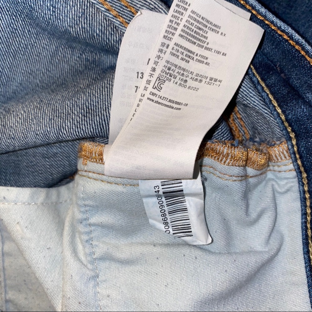 Abercrombie & Fitch Skinny Ripped Jeans (Mn 32x32) - Picture 8 of 8